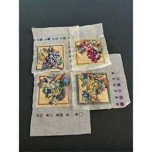 Needlepoint Coasters 